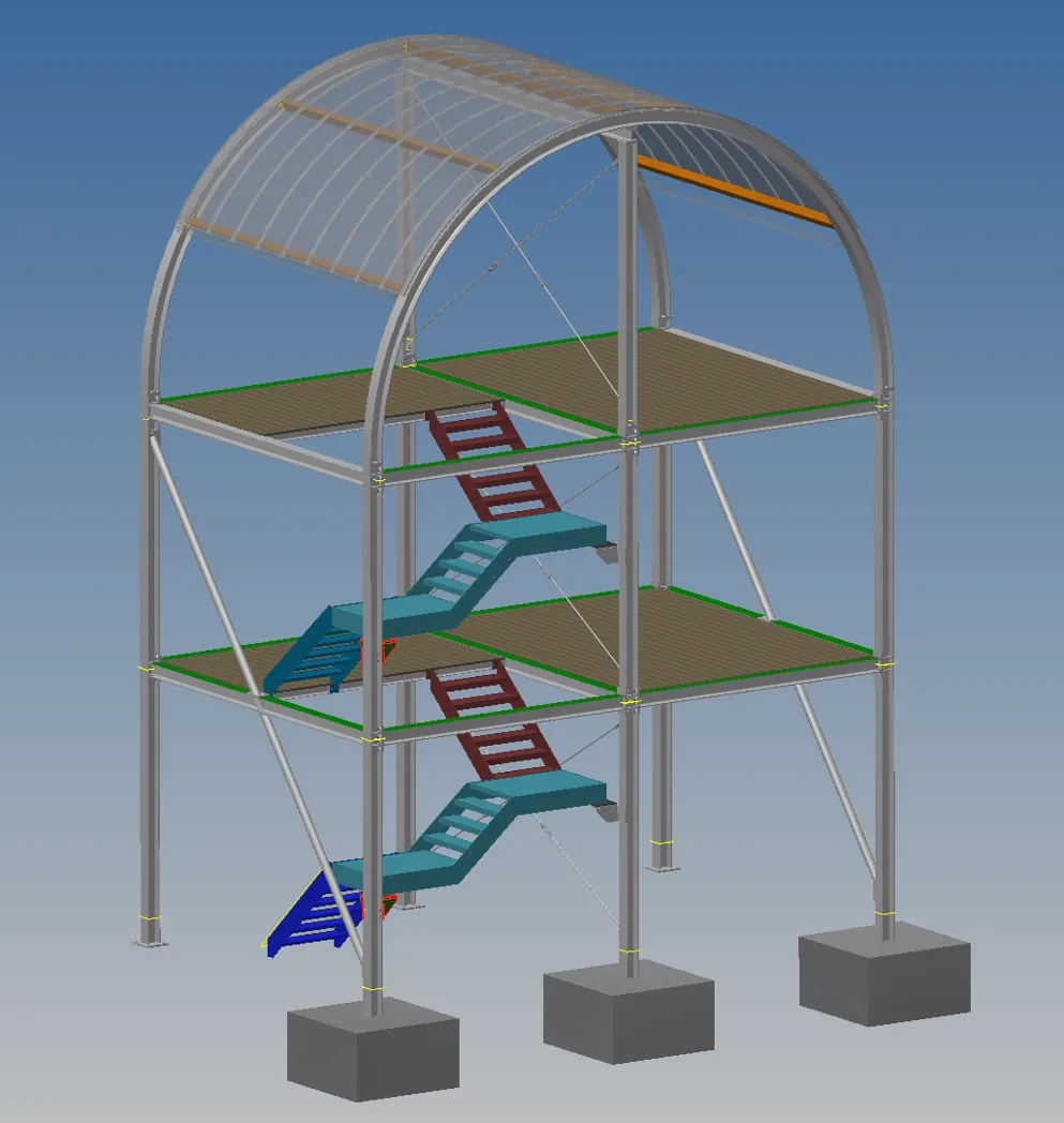 Treppenanlage